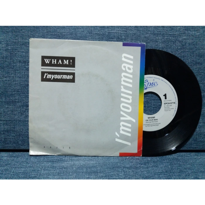WHAM IM YOUR MAN GEORGE MICHAEL
