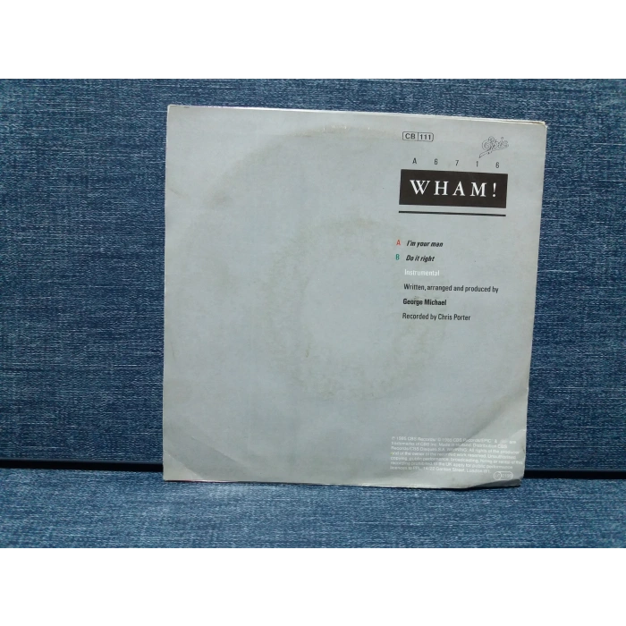 WHAM IM YOUR MAN GEORGE MICHAEL