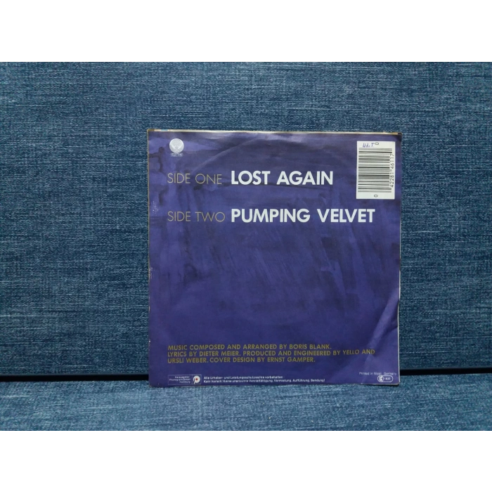 YELLO LOST AGAIN PUMPING VELVET