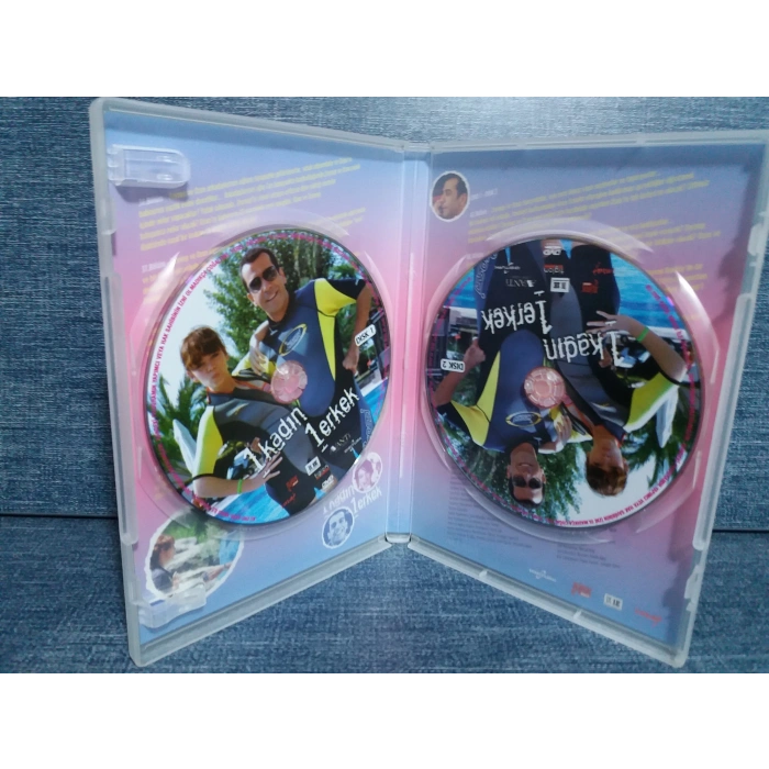 1 KADIN 1 ERKEK 2.SEZON BÖLÜM 36-47 DVD FİLM ( 2 DISK )