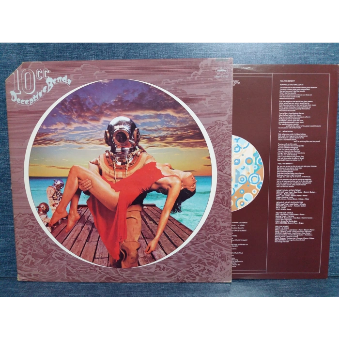 10 cc DECEPTIVE BENDS MUSIC LP
