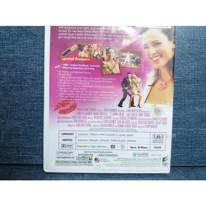 13 GOING ON 30  DVD (İNGİLİZCE)