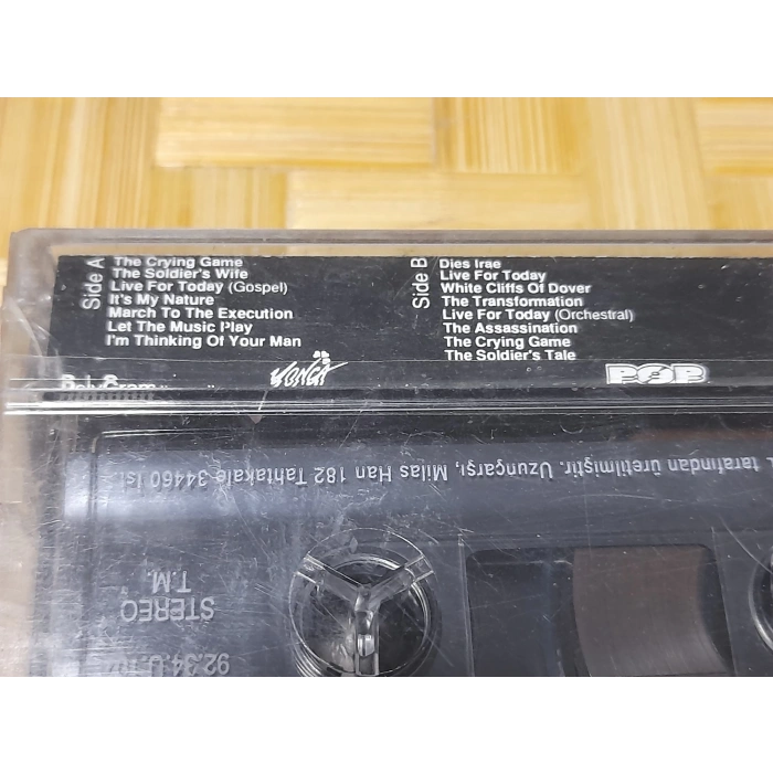 THE CRYING GAME SOUNDTRACK FILM MÜZİK KASET