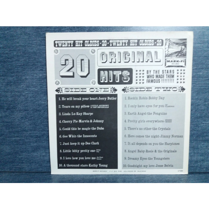 20 ORIGINAL HITS MARK II LP