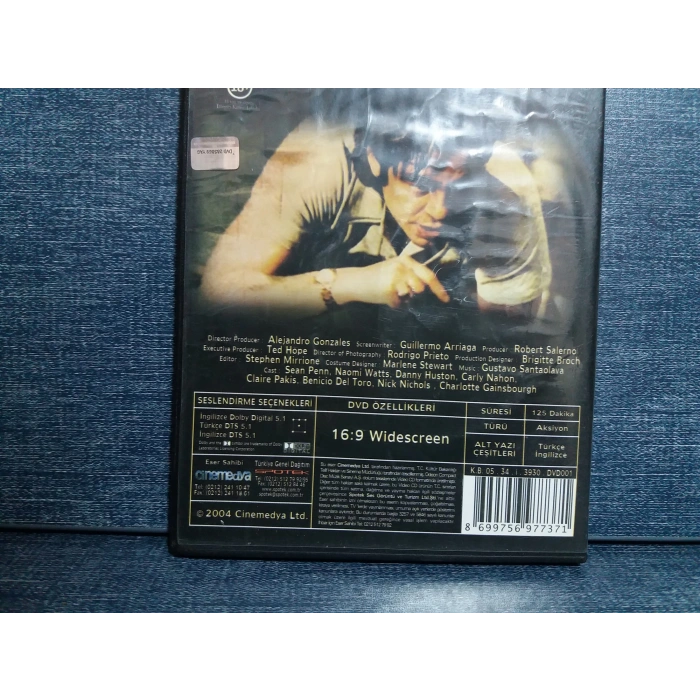 21 GRAMS DVD FİLM
