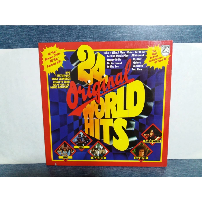 24 ORIGINAL WORLD HITS 2 LP