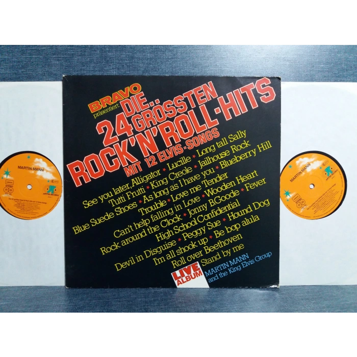 24 ROCK N ROLL HITS 2 LP