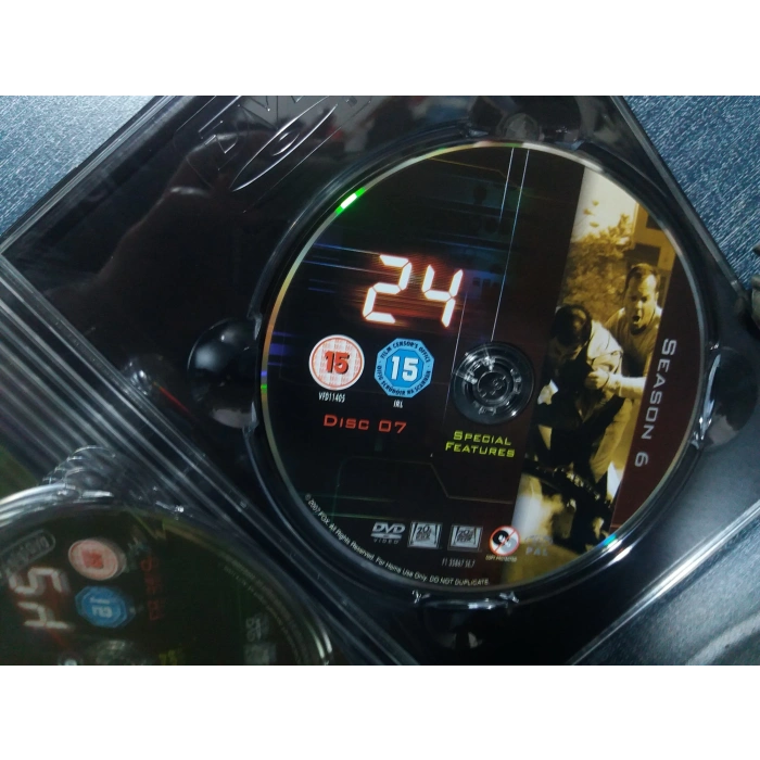 24 TWENTY FOUR 6.SEASON BOX SET DVD (İNGİLİZCE-7 DISK)