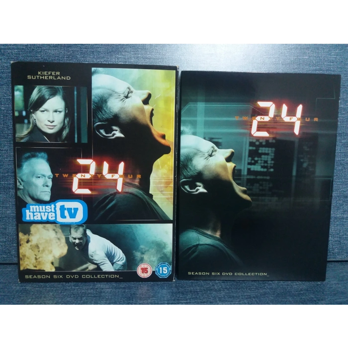 24 TWENTY FOUR 6.SEASON BOX SET DVD (İNGİLİZCE-7 DISK)