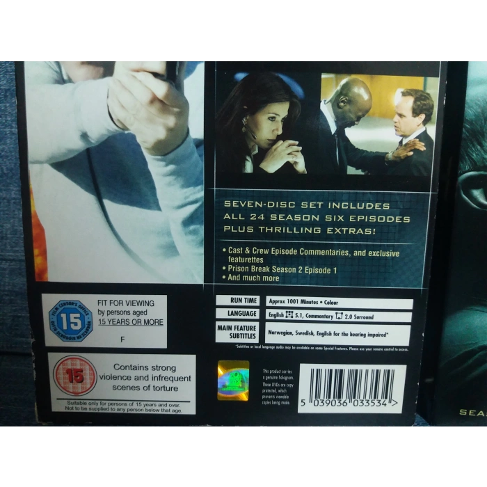 24 TWENTY FOUR 6.SEASON BOX SET DVD (İNGİLİZCE-7 DISK)