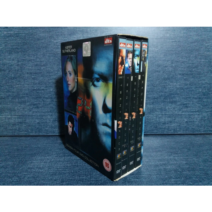 24 TWENTY FOUR BOX SET FOUR SEASON 7 DVD FİLM (İNGİLİZCE)