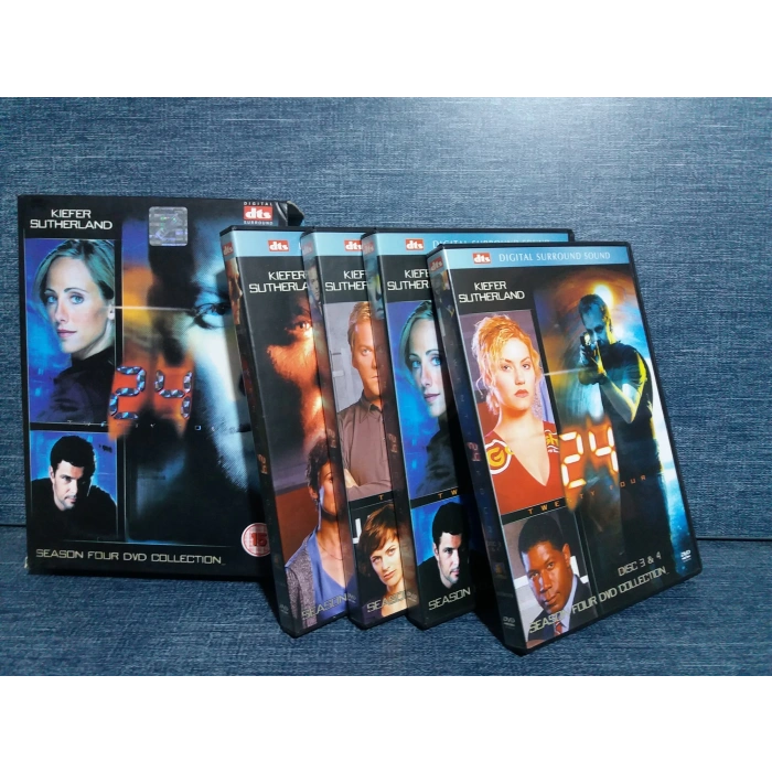 24 TWENTY FOUR BOX SET FOUR SEASON 7 DVD FİLM (İNGİLİZCE)