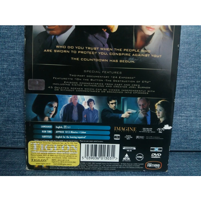 24 TWENTY FOUR SEASON TWO DVD BOX (İNGİLİZCE-7 DISK)