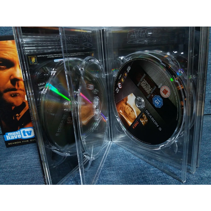 24 TWENTY SEASON FIVE BOX DVD (İNGİLİZCE- 7 DISK)