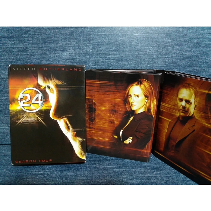 24 TWENTY SEASON FOUR BOX DVD (İNGİLİZCE- 7 DISK)