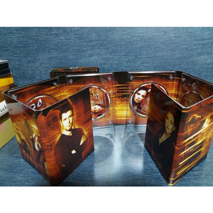 24 TWENTY SEASON FOUR BOX DVD (İNGİLİZCE- 7 DISK)