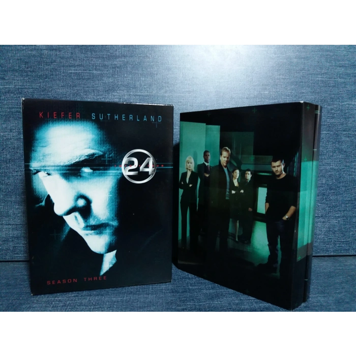 24 TWENTY SEASON THREE BOX DVD (İNGİLİZCE- 7 DISK)