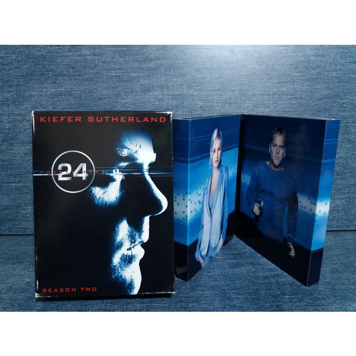 24 TWENTY SEASON TWO BOX DVD (İNGİLİZCE- 7 DISK)