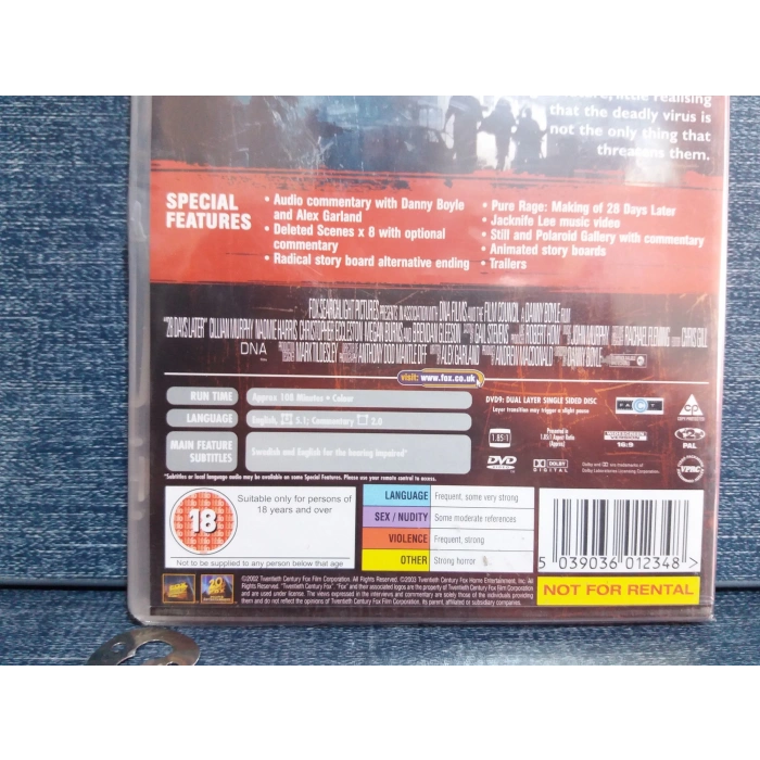 28 DAYS LATER DVD FİLM (İNGİLİZCE)