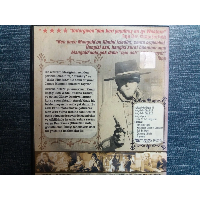3:10 TO YUMA DVD FİLM