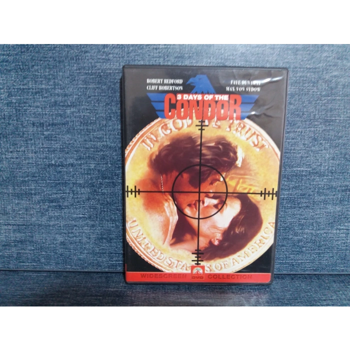 3 DAYS OF THE CONDOR DVD FİLM (İNGİLİZCE)