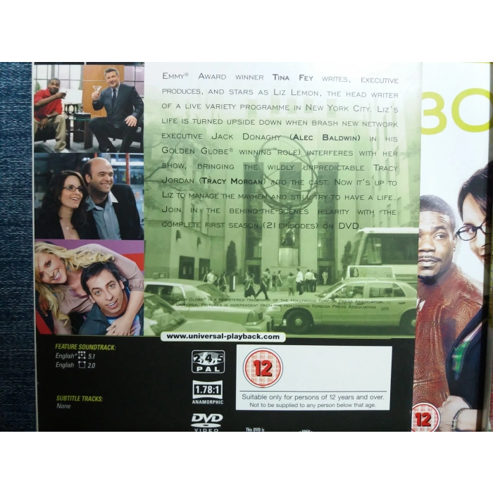 30 ROCK SEASON ONE 3 DVD BOX (İNGİLİZCE)