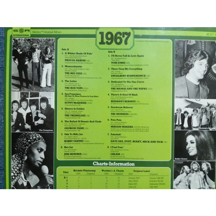 30 YEARS POP MUSIC 1967