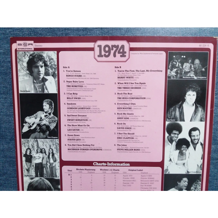 30 YEARS POP MUSIC LP 1974