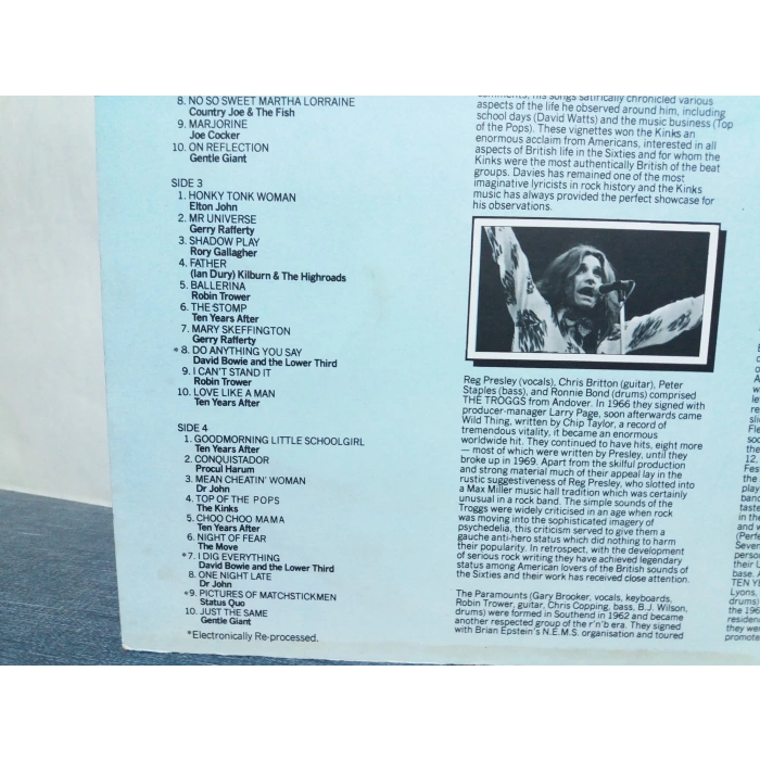 40 GREAT TRACKS ROCK HEROES  MUSIC 2 LP