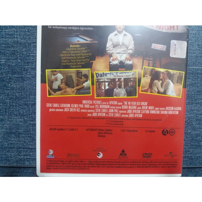 40 YILLIK BEKAR DVD FİLM