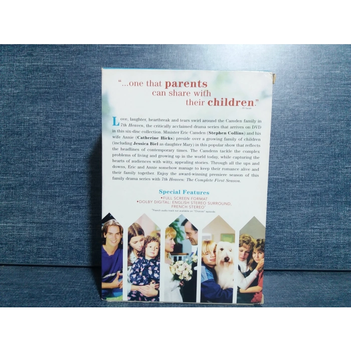 7th HEAVEN FIRST SEASON 8 DISK BOX DVD FİLM (İNGİLİZCE)