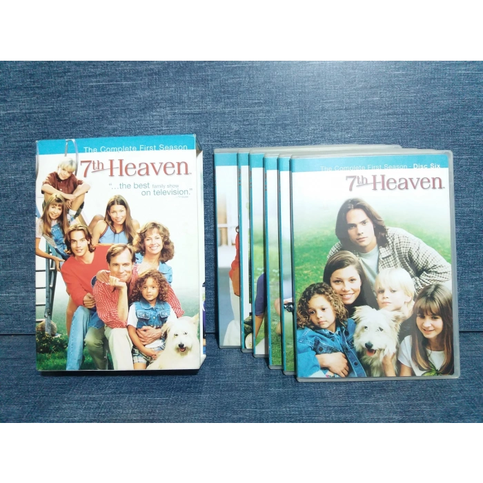 7th HEAVEN FIRST SEASON 8 DISK BOX DVD FİLM (İNGİLİZCE)