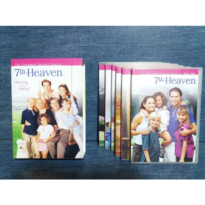 7th HEAVEN SECOND SEASON 8 DISK BOX DVD FİLM (İNGİLİZCE)