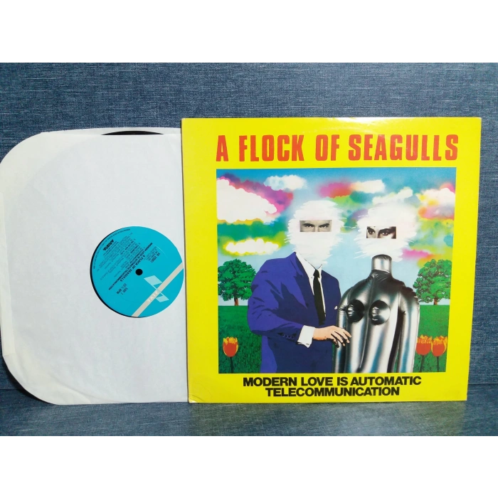 A FLOCK OF SEAGULLS MODERN LOVE IS AUTOMATIC MUSIC LP