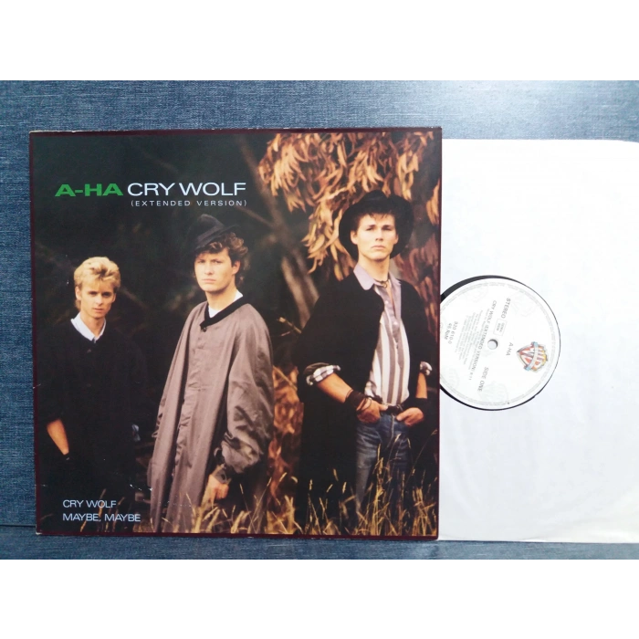 A-HA CRY WOLF  MAXI LP