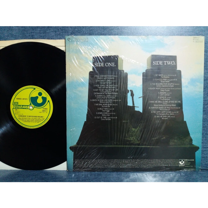 A MONUMENT TO BRITISH ROCK LP