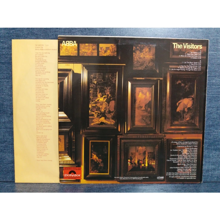 ABBA VISITORS MUSIC LP
