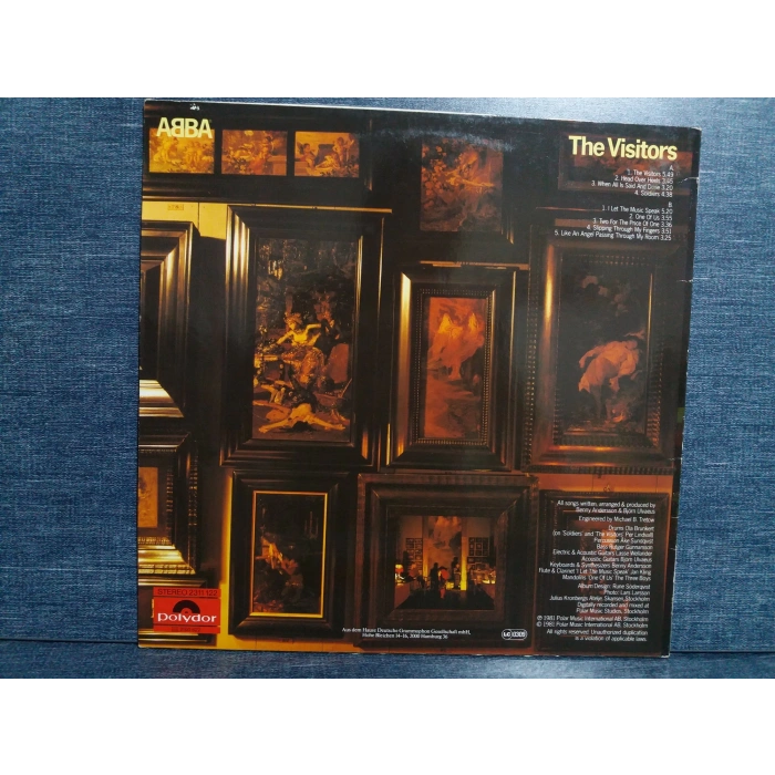 ABBA VISITORS MUSIC LP