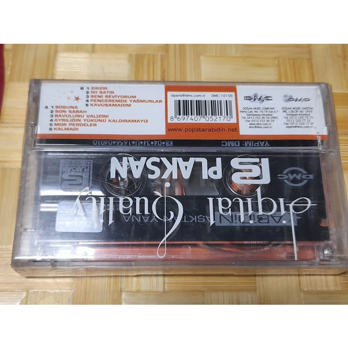 ABİDİN AŞKTAN YANA MÜZİK KASET