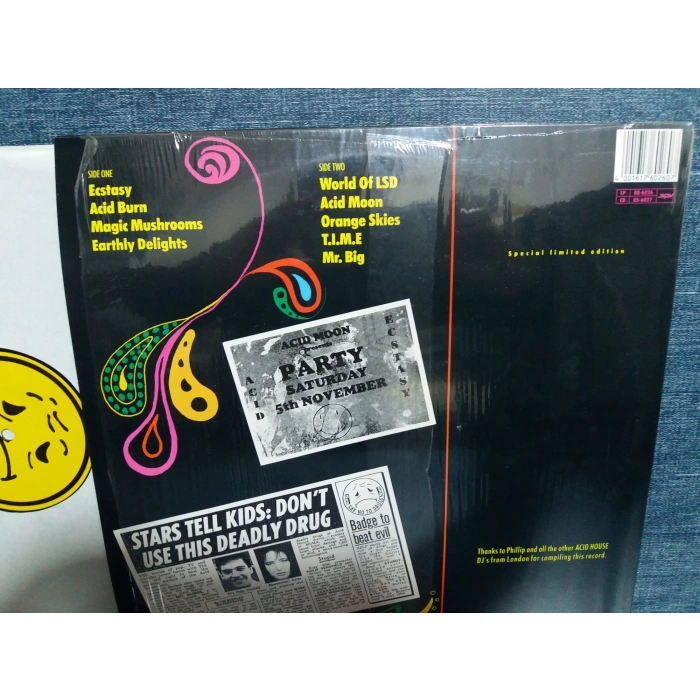 ACID BURNS LONDON HOUSE MUSIC LP