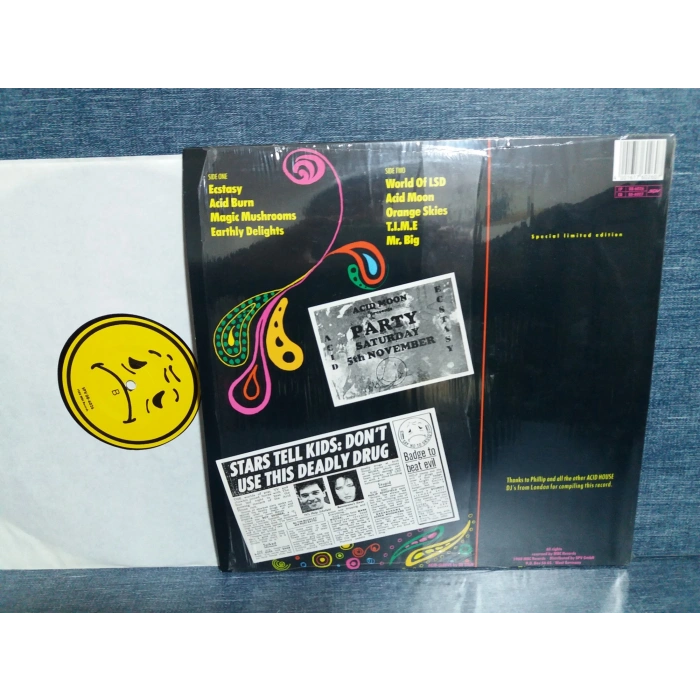 ACID BURNS LONDON HOUSE MUSIC LP