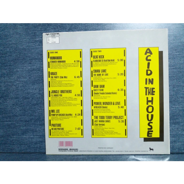 ACID IN THE HOUSE LP