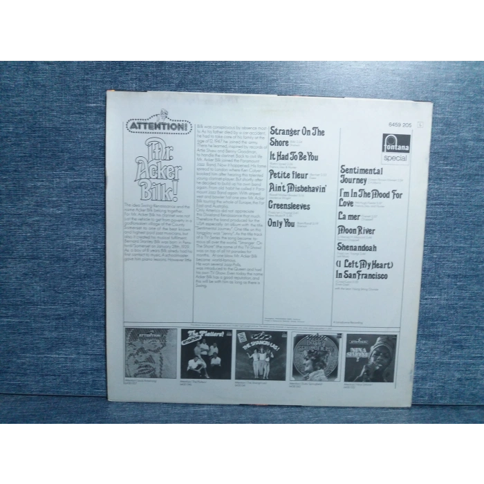 ACKER BILK ATTENTION MUSIC LP