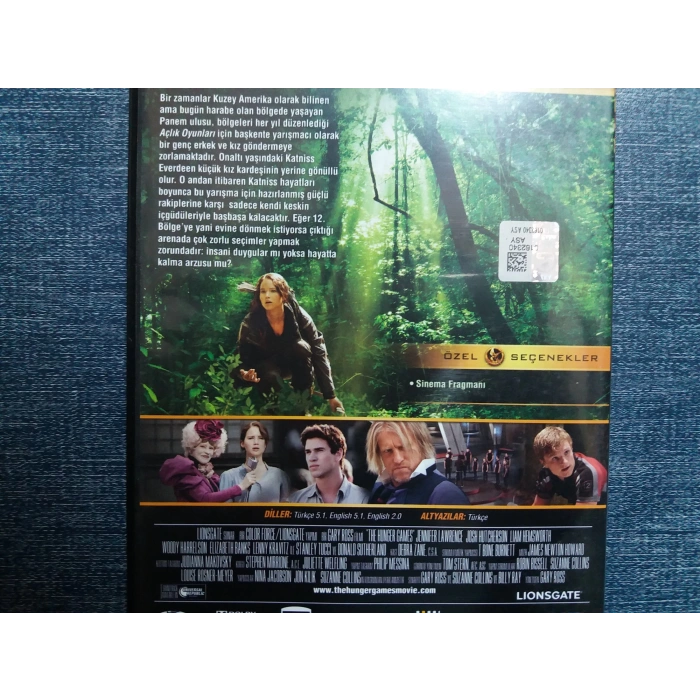 AÇLIK OYUNLARI DVD FİLM