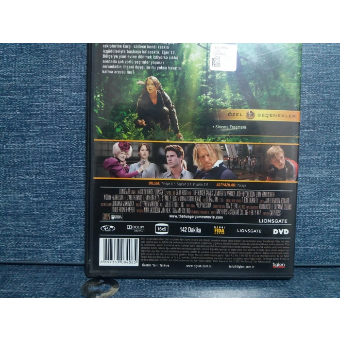AÇLIK OYUNLARI DVD FİLM (SIFIR)