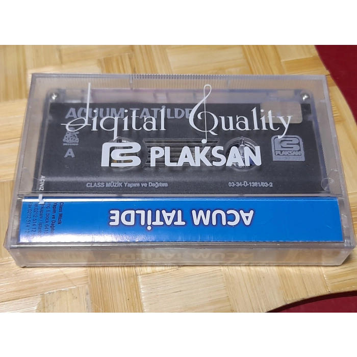 ACUUM TATİLDE MÜZİK KASET