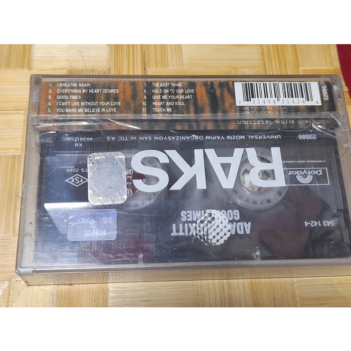 ADAM RICKITT GOOD TIMES MÜZİK KASET