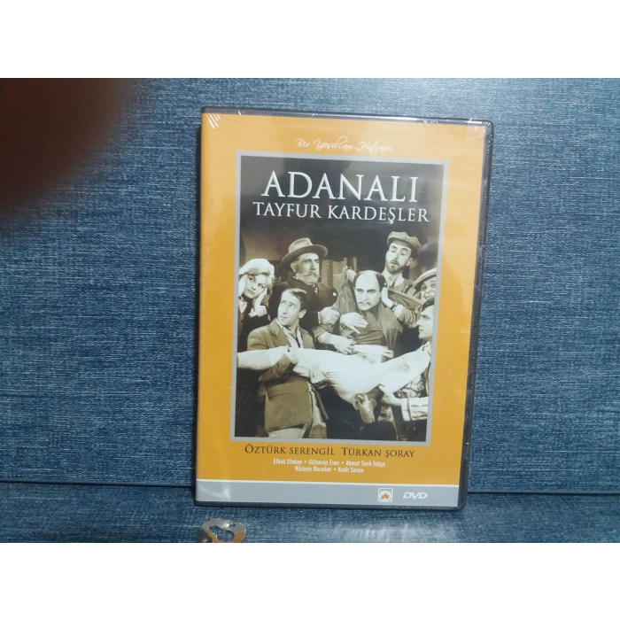 ADANALI TAFUR KARDEŞLER TÜRKAN ŞORAY  DVD FİLM (SIFIR)