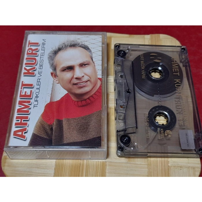 AHMET KURT TÜRKÜLER VE BESTELERİM MÜZİK KASET