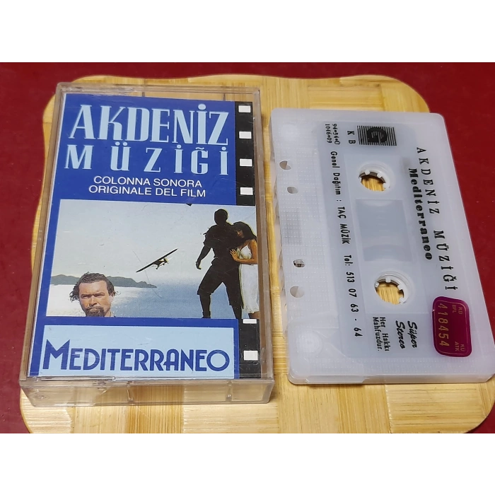 AKDENİZ MÜZİĞİ MEDITERRANEO SOUNDTRACK FILM MÜZİK KASET
